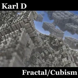 Fractal / Cubism, a acid techno single by Karl D.